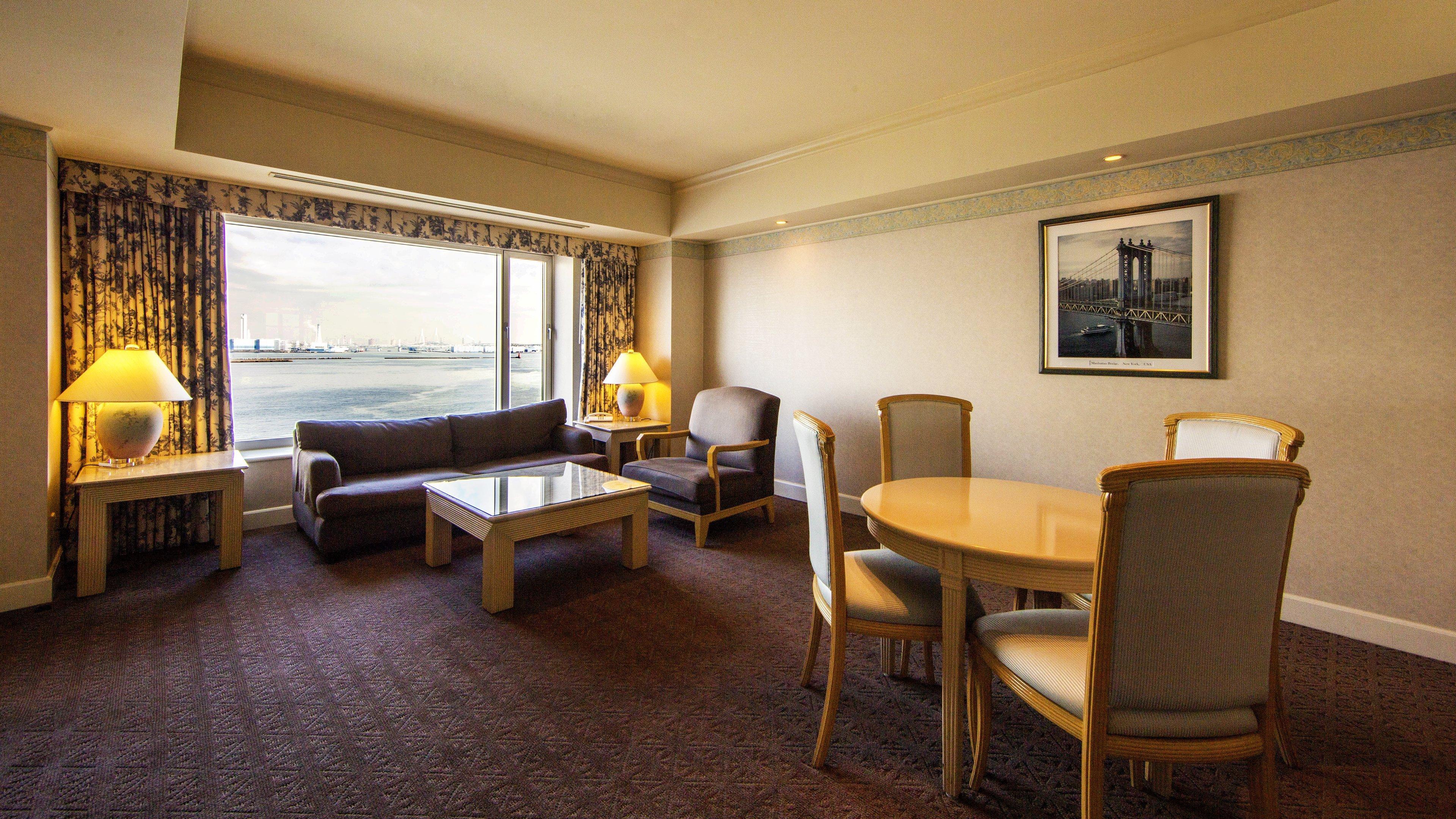 Intercontinental Yokohama Grand By Ihg Yokohama (Kanagawa) Exterior foto A suite at the Hilton Tokyo