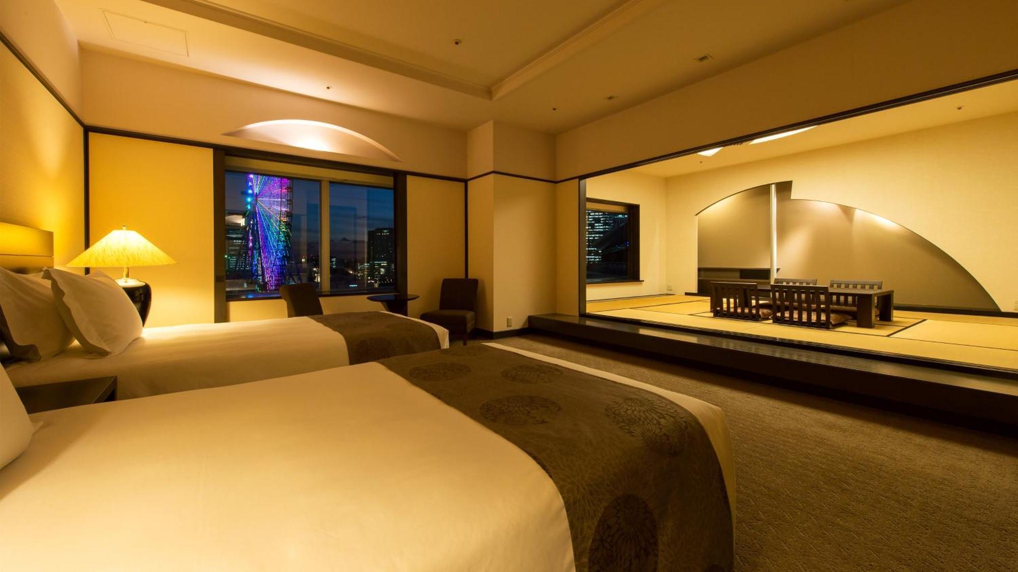 Intercontinental Yokohama Grand By Ihg Yokohama (Kanagawa) Exterior foto A suite at the hotel